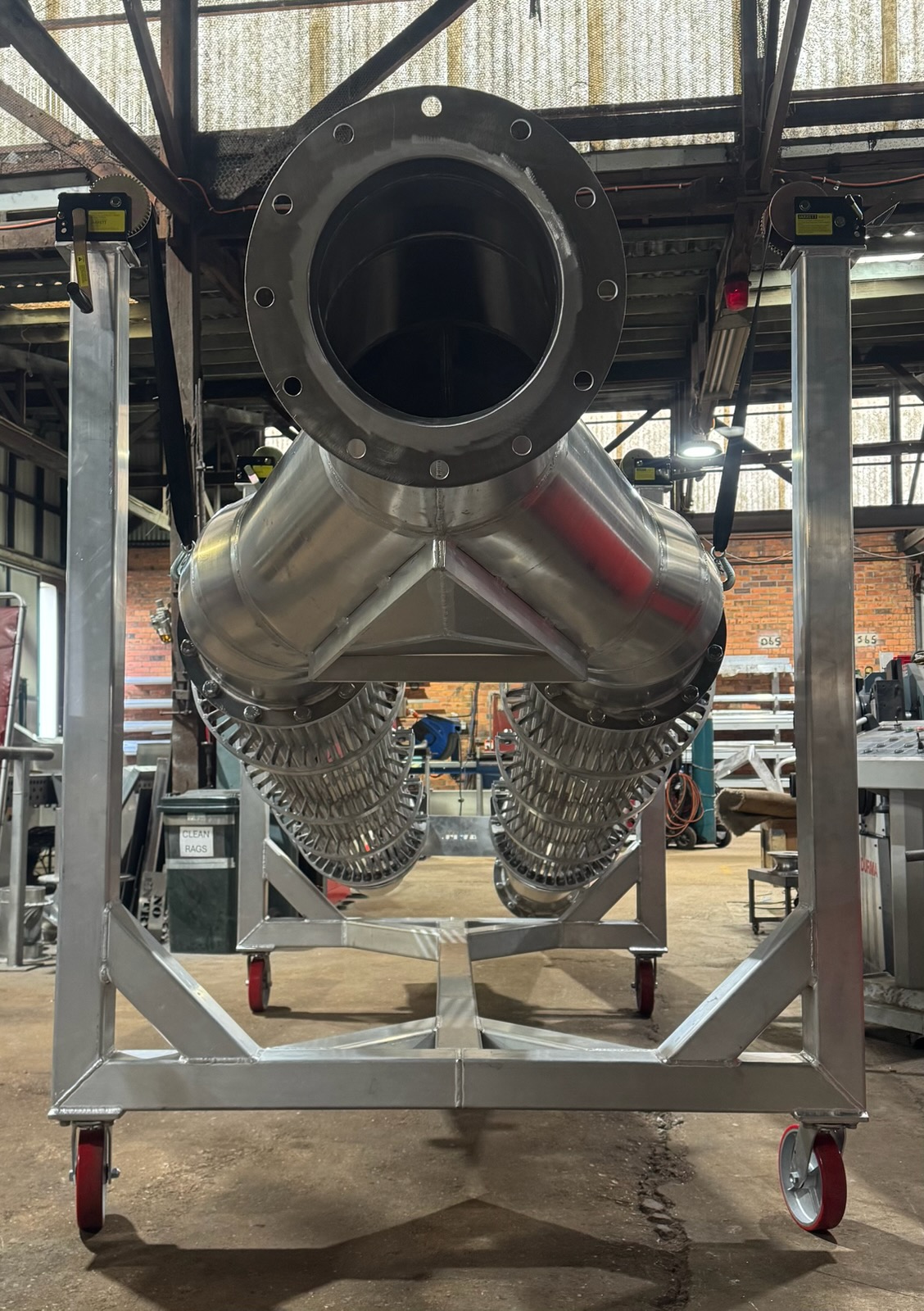 Aluminium ari conditioning pipe fabrication launceston