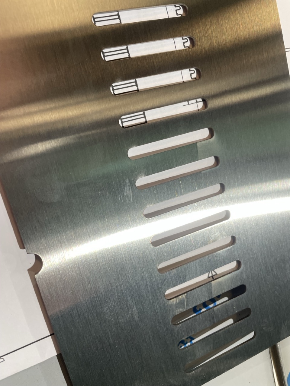 Stainless steel grate for wet area