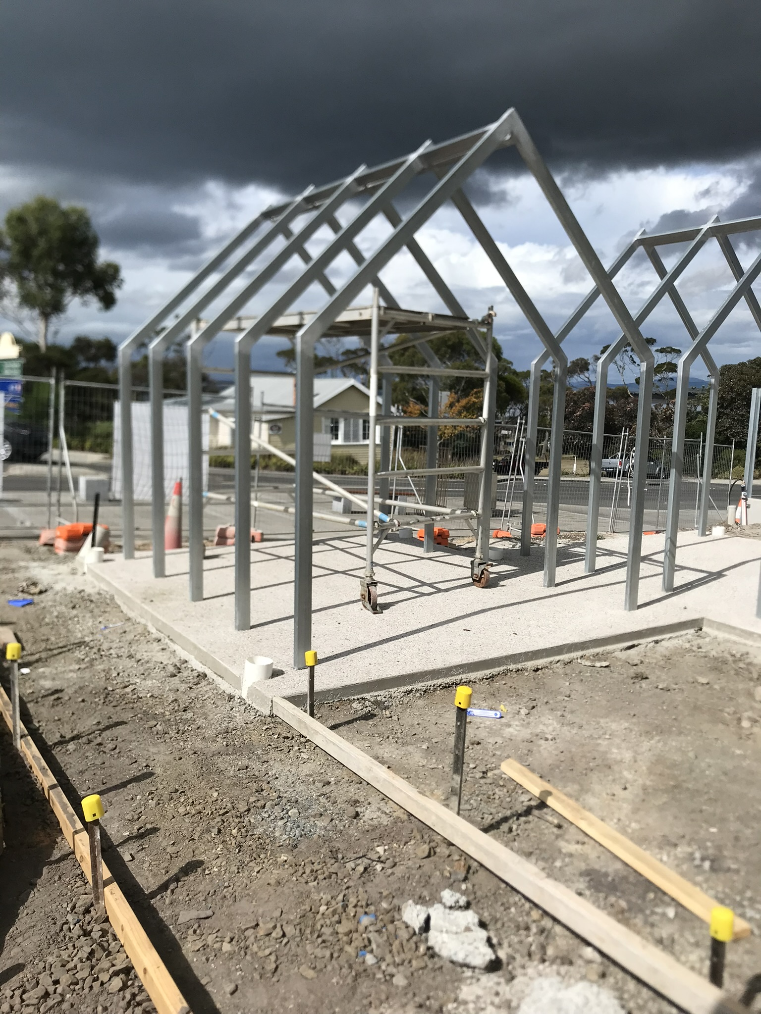 structural steel framing