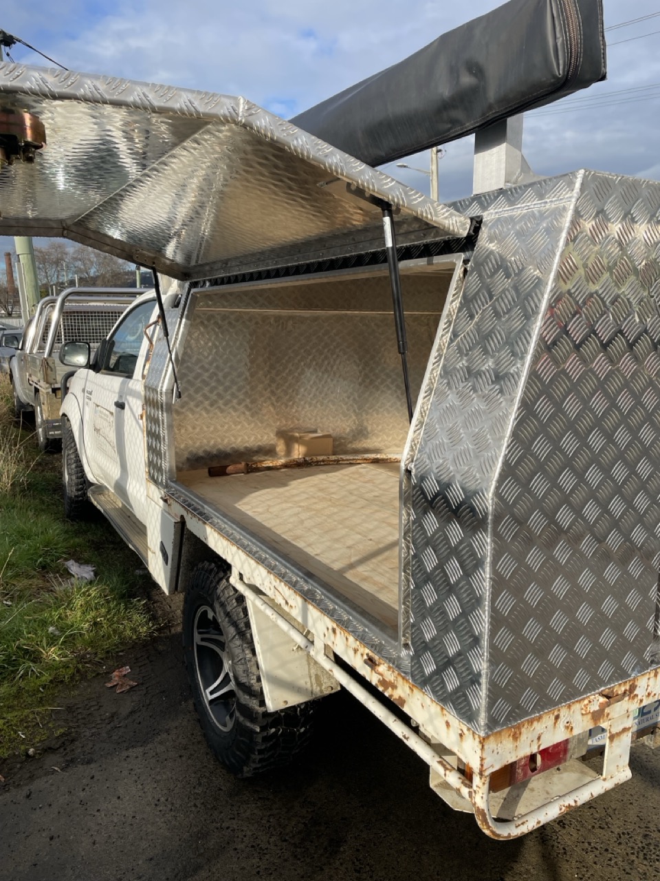 Ute tool box custom built